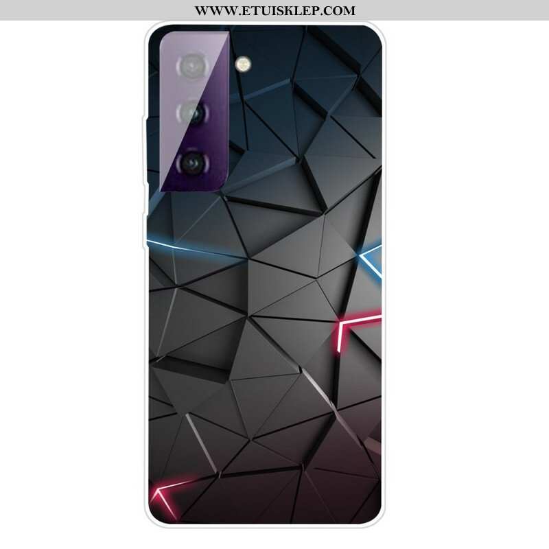 Etui do Samsung Galaxy S21 FE Elastyczna Geometria